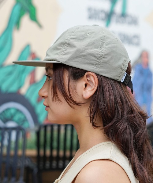 BANKS(バンクス)の「CAP/BANKS JOURNAL(バンクスジャーナル)ハートモチーフロゴツイルキャップ(キャップ・メンズ・ベージュ/グリーン系その他5/ブラック・FREE)」の9枚目の写真