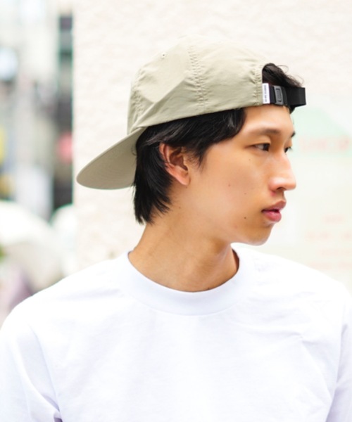 BANKS(バンクス)の「CAP/BANKS JOURNAL(バンクスジャーナル)ハートモチーフロゴツイルキャップ(キャップ・メンズ・ベージュ/グリーン系その他5/ブラック・FREE)」の6枚目の写真