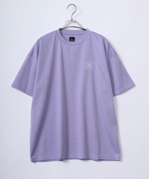 ANPAS（アンパス）の「Ponte Fabric Cool Touch Girl Print T-shirt/ポンチ 線画 ガールプリント 半袖Tシャツ 接触冷感 速乾 UVケア（Tシャツ/カットソー・レディース・ラベンダー/グレー系その他2/ミント/ホワイト系その他2/グレー系その他/ホワイト系その他・L/M）」の12枚目の写真
