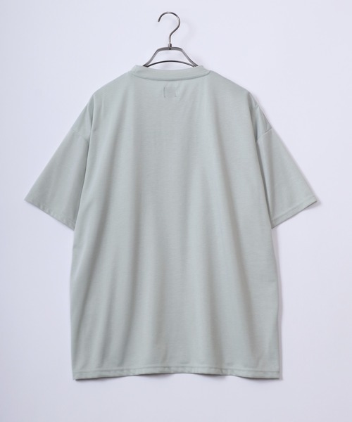 ANPAS（アンパス）の「Ponte Fabric Cool Touch Girl Print T-shirt/ポンチ 線画 ガールプリント 半袖Tシャツ 接触冷感 速乾 UVケア（Tシャツ/カットソー・レディース・ラベンダー/グレー系その他2/ミント/ホワイト系その他2/グレー系その他/ホワイト系その他・L/M）」の11枚目の写真