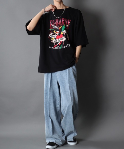 ​【新品タグ付き】Ed Hardy エドハーディー ワッフルワンピース 　y2k Ed Hardy パーカー 2025SS新柄追加 Hardy/エド・ハーディー