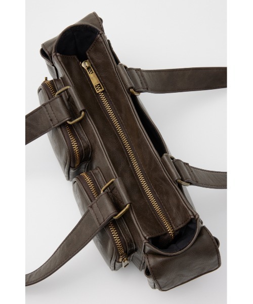 SLY（スライ）の「HinaYoshiharaxSLY POCKET BAG ヒナヨシハラ スライ ポケットバッグ（ハンドバッグ・レディース・ダークブラウン/レッド系その他・FREE）」の12枚目の写真