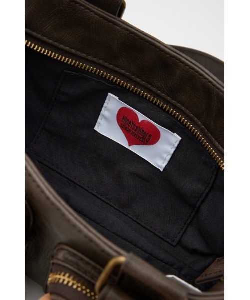 SLY（スライ）の「HinaYoshiharaxSLY POCKET BAG ヒナヨシハラ スライ ポケットバッグ（ハンドバッグ・レディース・ダークブラウン/レッド系その他・FREE）」の19枚目の写真