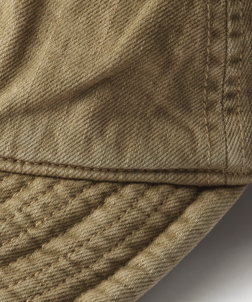Nigel Cabourn(ナイジェルケーボン)の「【NIGEL CABOURN/ナイジェルケーボン】ACC-52 MECHANICS CAP CO TW(キャップ・メンズ・コバルトブルー/ベージュ・FREE)」の12枚目の写真
