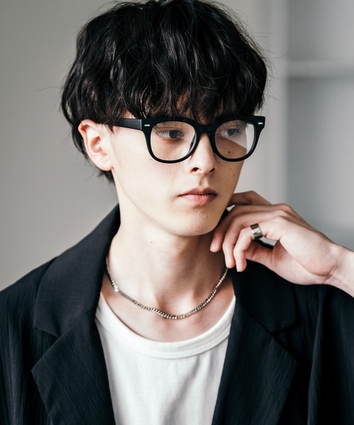 Rocky Monroe(ロッキーモンロー)の「ウェリントンクリア/カラーレンズサングラス(サングラス・メンズ・B/A/H/C/N/M/J/I/G/F/E/D/K/L・FREE)」の5枚目の写真