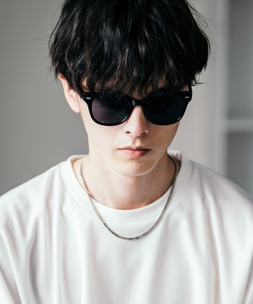 Rocky Monroe(ロッキーモンロー)の「ウェリントンクリア/カラーレンズサングラス(サングラス・メンズ・B/A/H/C/N/M/J/I/G/F/E/D/K/L・FREE)」の15枚目の写真