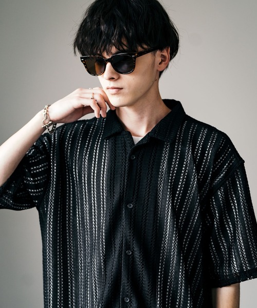 Rocky Monroe(ロッキーモンロー)の「ウェリントンクリア/カラーレンズサングラス(サングラス・メンズ・B/A/H/C/N/M/J/I/G/F/E/D/K/L・FREE)」の18枚目の写真