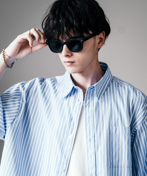 Rocky Monroe(ロッキーモンロー)の「ウェリントンクリア/カラーレンズサングラス(サングラス・メンズ・B/A/H/C/N/M/J/I/G/F/E/D/K/L・FREE)」の20枚目の写真