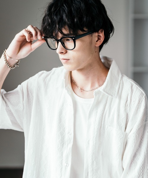 Rocky Monroe(ロッキーモンロー)の「ウェリントンクリア/カラーレンズサングラス(サングラス・メンズ・B/A/H/C/N/M/J/I/G/F/E/D/K/L・FREE)」の22枚目の写真