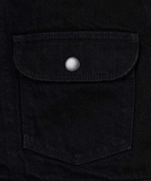 ジャケット・アウター LAD MUSICIAN 13.5oz FLAT DENIM BLOUSON LAD MUSICIAN（ラッドミュージシャン）の「12oz DENIM BLOUSON（デニム