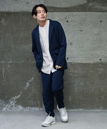 En serio TOKYO（エンソリオトーキョー）の「T/Cダンボールリラックステーラードセットアップ（セットアップ）」