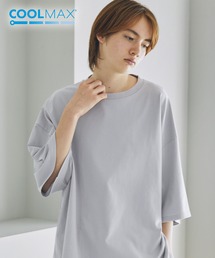 The unormwind（ザアンノームワインド）の「コットンミックスCOOLMAX(R)ビッグシルエットTシャツ（Tシャツ/カットソー・メンズ）」