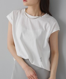 PUAL CE CIN | ワンポイントロゴプリント万能カットソー(Tシャツ/カットソー)