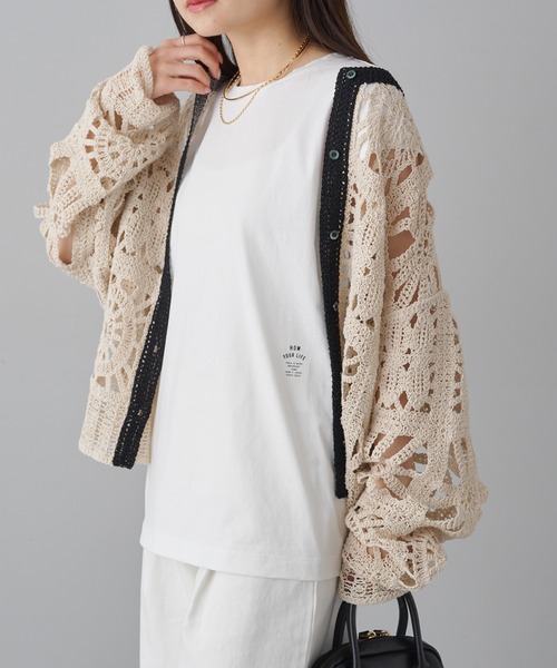 PUAL CE CIN(ピュアルセシン)の「ワンポイントロゴプリント万能カットソー(Tシャツ/カットソー・レディース・オフホワイト/グレー/ブラック・FREE)」の10枚目の写真
