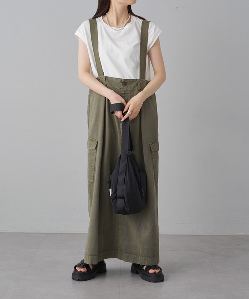 PUAL CE CIN(ピュアルセシン)の「ワンポイントロゴプリント万能カットソー(Tシャツ/カットソー・レディース・オフホワイト/グレー/ブラック・FREE)」の12枚目の写真