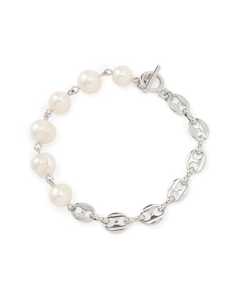 ROPE' PICNIC（ロペピクニック）の「淡水パール×チェーンブレスレット（ブレスレット・レディース・シルバー/ゴールド・FREE）」の5枚目の写真