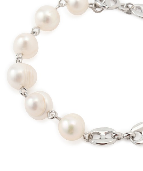 ROPE' PICNIC（ロペピクニック）の「淡水パール×チェーンブレスレット（ブレスレット・レディース・シルバー/ゴールド・FREE）」の6枚目の写真