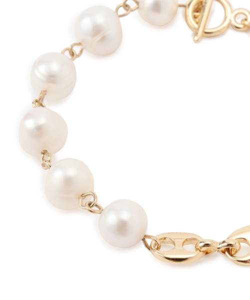 ROPE' PICNIC（ロペピクニック）の「淡水パール×チェーンブレスレット（ブレスレット・レディース・シルバー/ゴールド・FREE）」の9枚目の写真