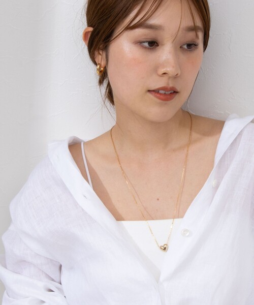 NOLLEY’S(ノーリーズ)の「ハートネックレス(ネックレス・レディース・シルバー/ゴールド・FREE)」の14枚目の写真