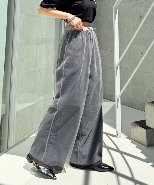 PAGEBOY（ページボーイ）の「メタリックチュールパンツSET（その他パンツ・レディース・ブラック系その他/グレー系その他/グレー系その他2・FREE）」の15枚目の写真