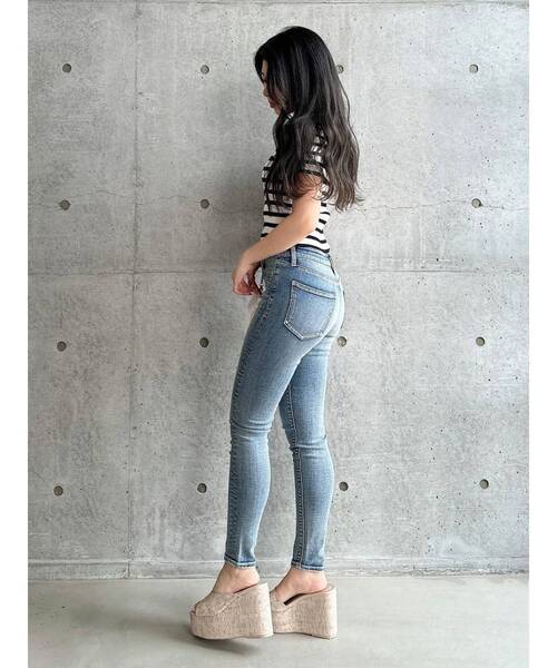 GYDA（ジェイダ）の「HEMスリットオフショルニットトップス（ニット/セーター・レディース・ブラック/その他1/レッド・FREE）」の8枚目の写真