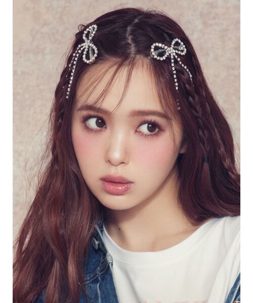 CALNAMUR（カルナムール）の「パールビジューリボンピン（ヘアピン・レディース・シルバー・FREE）」の3枚目の写真