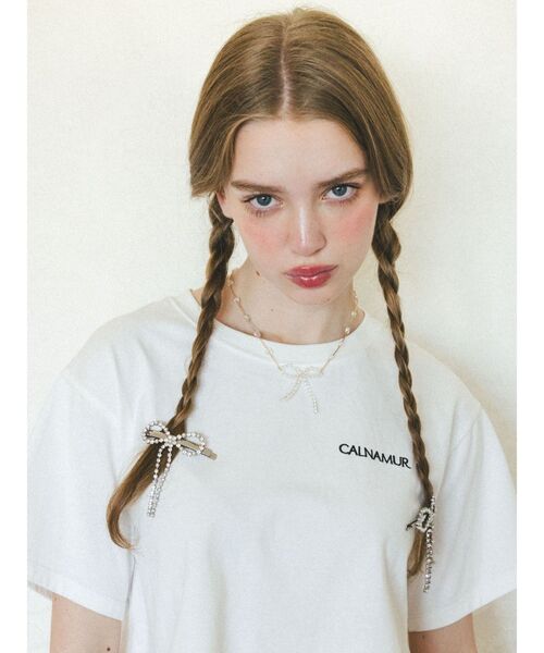 CALNAMUR（カルナムール）の「パールビジューリボンピン（ヘアピン・レディース・シルバー・FREE）」の12枚目の写真