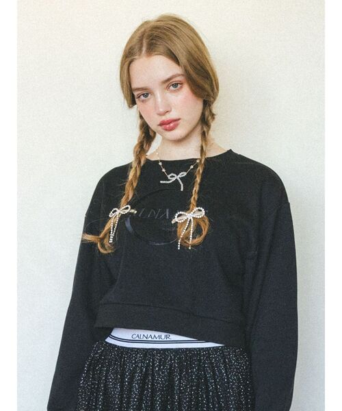 CALNAMUR（カルナムール）の「パールビジューリボンピン（ヘアピン・レディース・シルバー・FREE）」の13枚目の写真