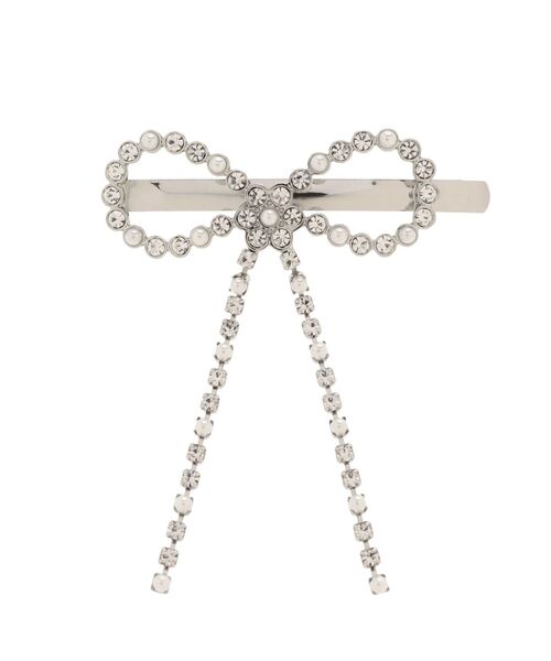 CALNAMUR（カルナムール）の「パールビジューリボンピン（ヘアピン・レディース・シルバー・FREE）」の19枚目の写真