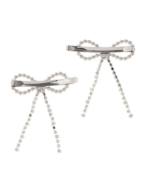 CALNAMUR（カルナムール）の「パールビジューリボンピン（ヘアピン・レディース・シルバー・FREE）」の21枚目の写真