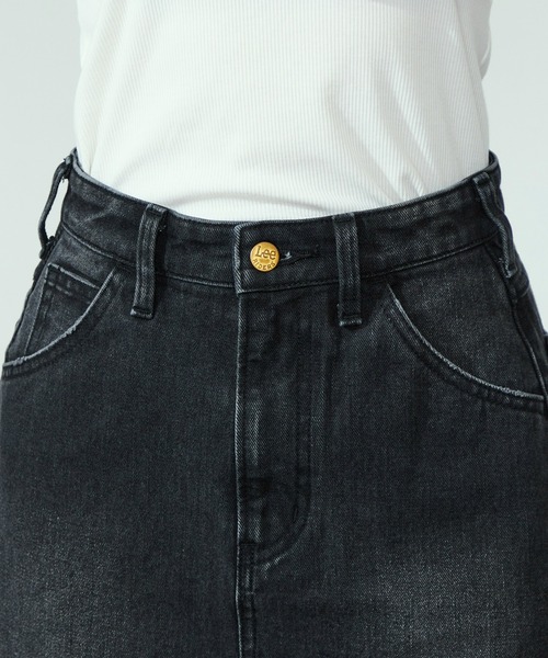 セール】Lee BABE ストレッチ/ミドル丈デニムスカート サイズ展開XS-XL