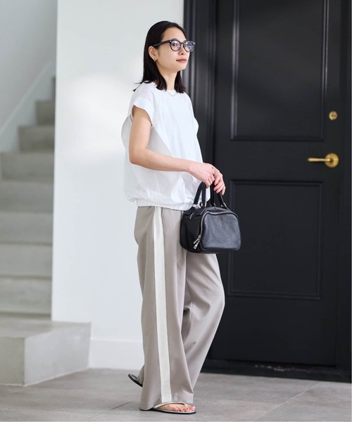 JOURNAL STANDARD(ジャーナルスタンダード)の「《追加》ポリエステルトロラインパンツ(その他パンツ・レディース・ライトグレー・36/38)」の16枚目の写真