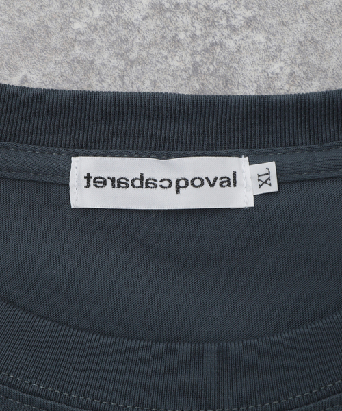 cabaret poval（キャバレーポバール）の「CABARET POVAL / キャバレーポバール Newwave Tee（Tシャツ/カットソー・メンズ・ホワイト/ネイビー/オレンジ・LARGE/X-LARGE）」の4枚目の写真