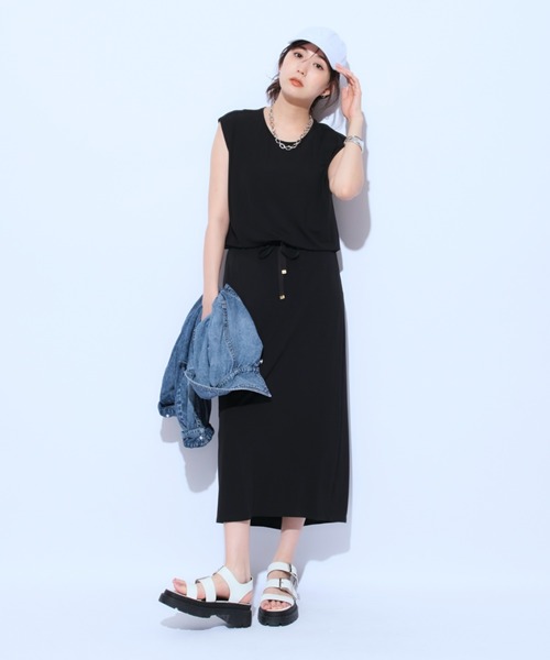 バックシアーカットワンピース Mystrada（マイストラーダ）の「バック  