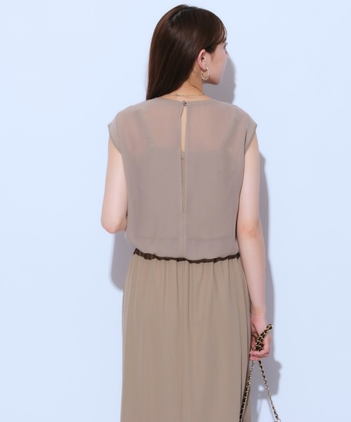 Mystrada（マイストラーダ）の「バックシアーカットワンピース  