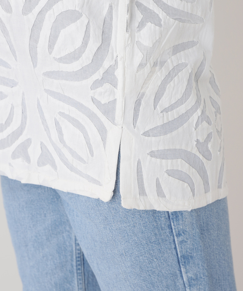 FRAMeWORK（フレームワーク）の「KARDO ハンドカットワークシャツ  