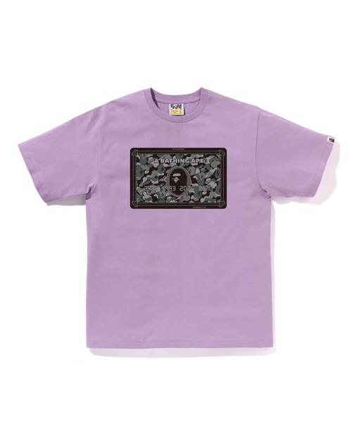 A BATHING APE(アベイシングエイプ)の「BAPE CARD TEE BAPEC(Tシャツ/カットソー・メンズ・グリーン系その他6/グリーン系その他7/パープル系その他4/パープル・XX-LARGE/MEDIUM/SMALL/LARGE/XXX-LARGE/X-LARGE)」の4枚目の写真