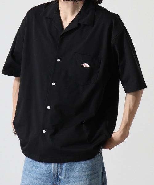 BALL(ボール)の「BALL ストレッチ天竺 オープンカラーシャツ(シャツ/ブラウス・メンズ・ネイビー/ブラック/カーキ/ブルーグレー・LL/M/L)」の11枚目の写真