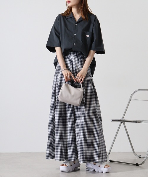 BALL(ボール)の「BALL ストレッチ天竺 オープンカラーシャツ(シャツ/ブラウス・メンズ・ネイビー/ブラック/カーキ/ブルーグレー・LL/M/L)」の20枚目の写真