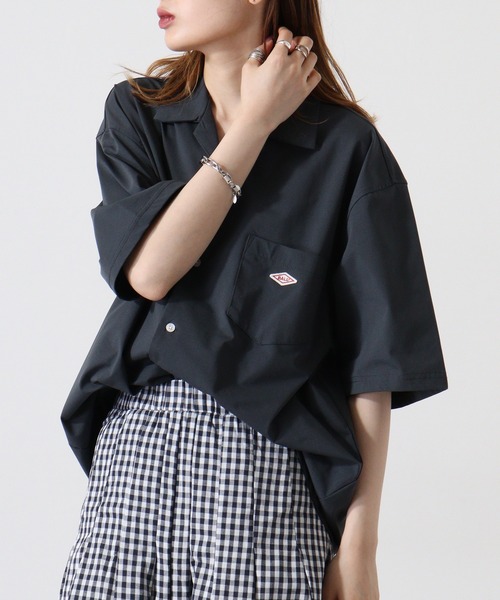 BALL(ボール)の「BALL ストレッチ天竺 オープンカラーシャツ(シャツ/ブラウス・メンズ・ネイビー/ブラック/カーキ/ブルーグレー・LL/M/L)」の21枚目の写真