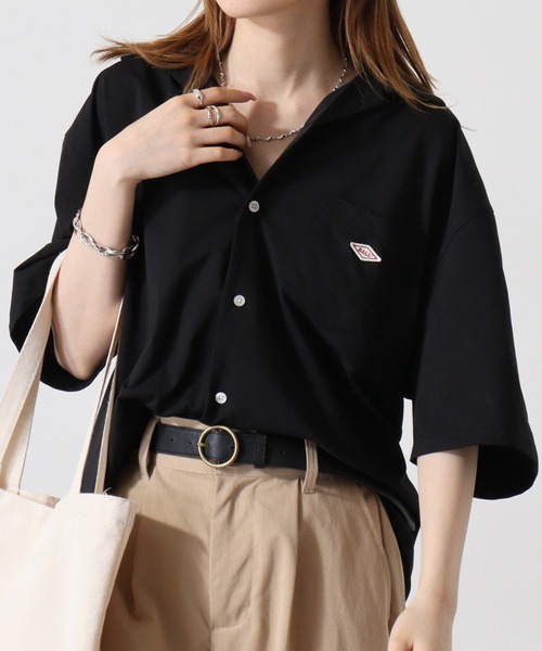 BALL(ボール)の「BALL ストレッチ天竺 オープンカラーシャツ(シャツ/ブラウス・メンズ・ネイビー/ブラック/カーキ/ブルーグレー・LL/M/L)」の7枚目の写真
