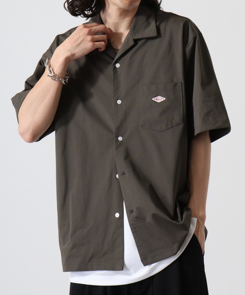 BALL(ボール)の「BALL ストレッチ天竺 オープンカラーシャツ(シャツ/ブラウス・メンズ・ネイビー/ブラック/カーキ/ブルーグレー・LL/M/L)」の18枚目の写真