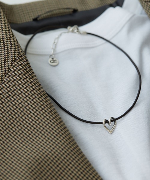 ★関税込★Hei★HEI WORD HEART NECKLAC.E★ネックレス★人気★ Hei(ヘイ) ネックレス・ペンダント(レディース) - 海外通販のBUYMA
