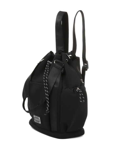 BAYFLOW（ベイフロー）の「[リュックとトート2WAY仕様]ボンディングデイパック（バックパック/リュック・レディース・ブラック/グレー・FREE）」の11枚目の写真