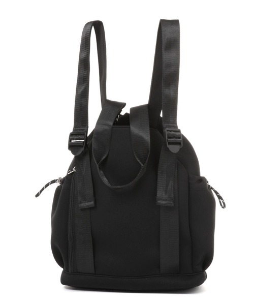 BAYFLOW（ベイフロー）の「[リュックとトート2WAY仕様]ボンディングデイパック（バックパック/リュック・レディース・ブラック/グレー・FREE）」の12枚目の写真