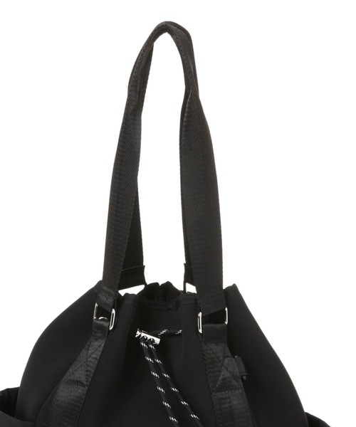 BAYFLOW（ベイフロー）の「[リュックとトート2WAY仕様]ボンディングデイパック（バックパック/リュック・レディース・ブラック/グレー・FREE）」の14枚目の写真