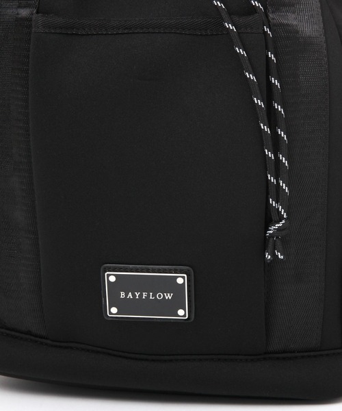 BAYFLOW（ベイフロー）の「[リュックとトート2WAY仕様]ボンディングデイパック（バックパック/リュック・レディース・ブラック/グレー・FREE）」の16枚目の写真