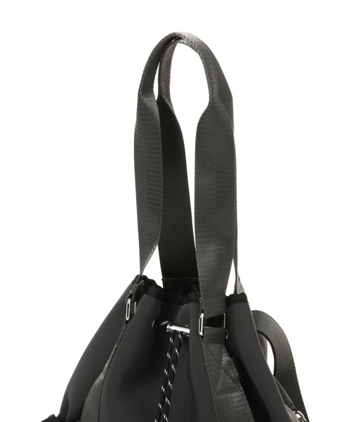 BAYFLOW（ベイフロー）の「[リュックとトート2WAY仕様]ボンディングデイパック（バックパック/リュック・レディース・ブラック/グレー・FREE）」の19枚目の写真