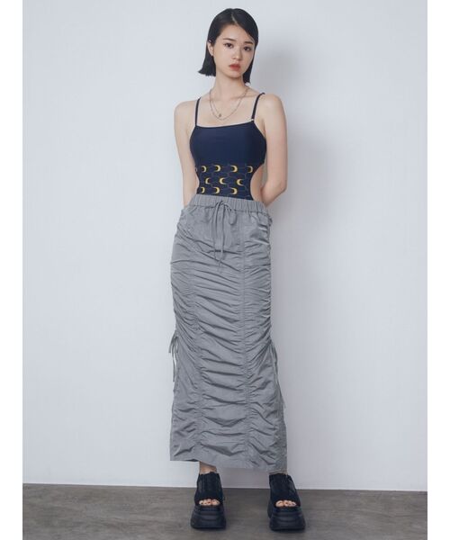 EMODA（エモダ）の「カットアウトタイワンピーススイムウェアー（水着・レディース・グレー/その他・FREE）」の20枚目の写真