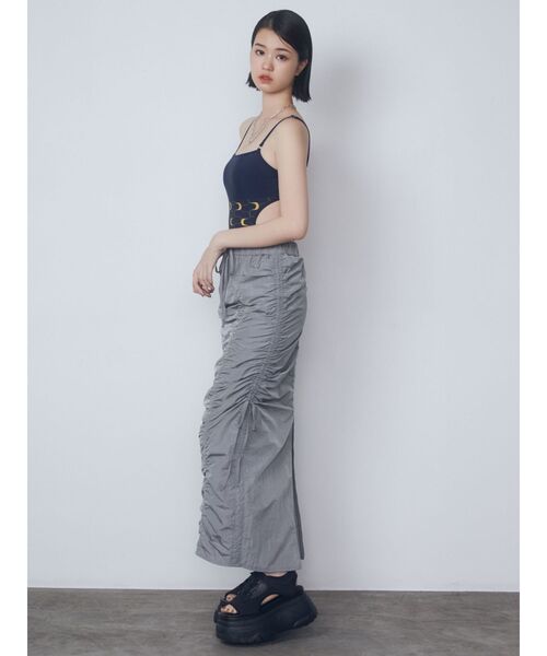 EMODA（エモダ）の「カットアウトタイワンピーススイムウェアー（水着・レディース・グレー/その他・FREE）」の21枚目の写真